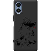 Чорний чохол BoxFace Sony Xperia 5 V 