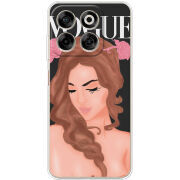 Чохол BoxFace Nubia V70 Fashion Girl