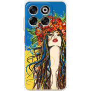 Чохол BoxFace Nubia V70 Ukraine Girl
