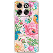 Чохол BoxFace Nubia V70 Birds in Flowers