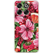 Чохол BoxFace Nubia V70 Tropical Flowers