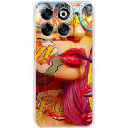Чохол BoxFace Nubia V70 Yellow Girl Pop Art
