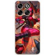 Чохол BoxFace Nubia V70 Woman Deadpool