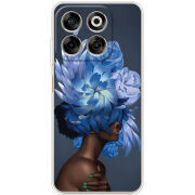Чохол BoxFace Nubia V70 Exquisite Blue Flowers