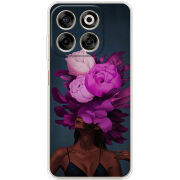 Чохол BoxFace Nubia V70 Exquisite Purple Flowers