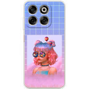 Чохол BoxFace Nubia V70 Girl in the Clouds