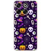 Чохол BoxFace Nubia V70 Halloween Purple Mood