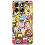 Чохол BoxFace Nubia V70 Rick and Morty
