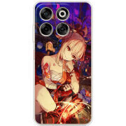 Чохол BoxFace Nubia V70 Genshin Ёимия с огоньком