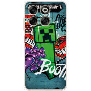Чохол BoxFace Nubia V70 Minecraft Graffiti