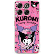 Чохол BoxFace Nubia V70 День народження Kuromi