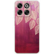 Чохол BoxFace Nubia V70 Gold Leaves