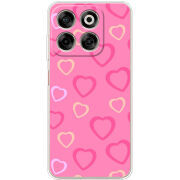 Чохол BoxFace Nubia V70 Sugar Hearts