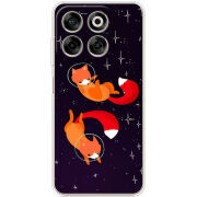 Чохол BoxFace Nubia V70 Fox-Astronauts