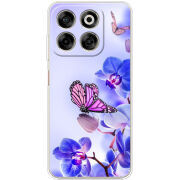 Чохол BoxFace Nubia V70 Orchids and Butterflies