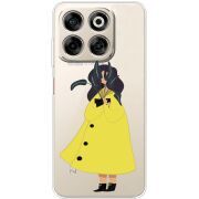Прозорий чохол BoxFace Nubia V70 Just a Girl