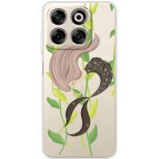 Прозорий чохол BoxFace Nubia V70 Cute Mermaid