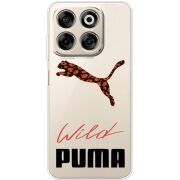 Прозорий чохол BoxFace Nubia V70 Wild Cat