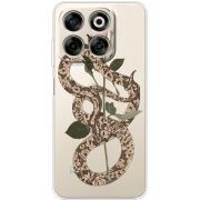 Прозорий чохол BoxFace Nubia V70 Glamor Snake