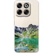 Прозорий чохол BoxFace Nubia V70 Green Mountain