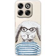 Прозорий чохол BoxFace Nubia V70 MR. Rabbit