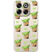 Прозорий чохол BoxFace Nubia V70 Pattern Baby Yoda