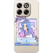 Прозорий чохол BoxFace Nubia V70 The Sakuras Will Cry For You