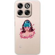 Прозорий чохол BoxFace Nubia V70 Selena Gomez