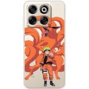 Прозорий чохол BoxFace Nubia V70 Naruto and Kurama