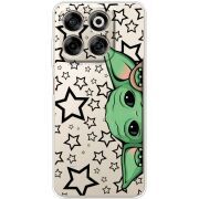 Прозорий чохол BoxFace Nubia V70 Baby Yoda