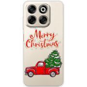 Прозорий чохол BoxFace Nubia V70 Holiday Car