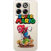 Прозорий чохол BoxFace Nubia V70 Super Mario