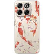 Прозорий чохол BoxFace Nubia V70 Japanese Koi Fish