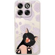 Прозорий чохол BoxFace Nubia V70 Meow