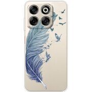 Прозорий чохол BoxFace Nubia V70 Feather