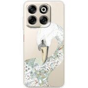 Прозорий чохол BoxFace Nubia V70 Swan