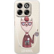 Прозорий чохол BoxFace Nubia V70 Good Morning