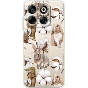 Прозорий чохол BoxFace Nubia V70 Cotton and Rabbits