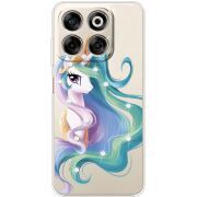 Чохол зі стразами Nubia V70 Unicorn Queen