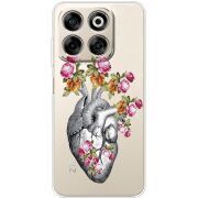 Чохол зі стразами Nubia V70 Heart