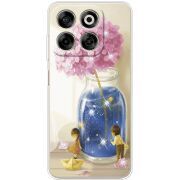 Чохол зі стразами Nubia V70 Little Boy and Girl