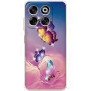 Чохол зі стразами Nubia V70 Butterflies