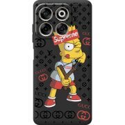 Чорний чохол BoxFace Nubia V70 Yellow Fun