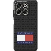 Чорний чохол BoxFace Nubia V70 Tommy Print
