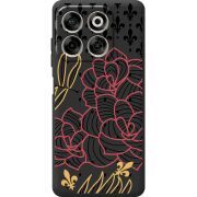 Чорний чохол BoxFace Nubia V70 FranceFlowers