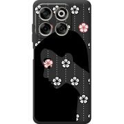 Чорний чохол BoxFace Nubia V70 Flower Hair