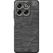 Чорний чохол BoxFace Nubia V70 Optical Hand