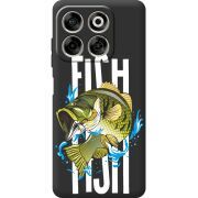 Чорний чохол BoxFace Nubia V70 Fish