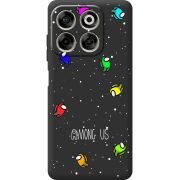 Чорний чохол BoxFace Nubia V70 Among Us Invisible
