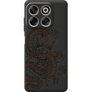 Чорний чохол BoxFace Nubia V70 Chinese Dragon